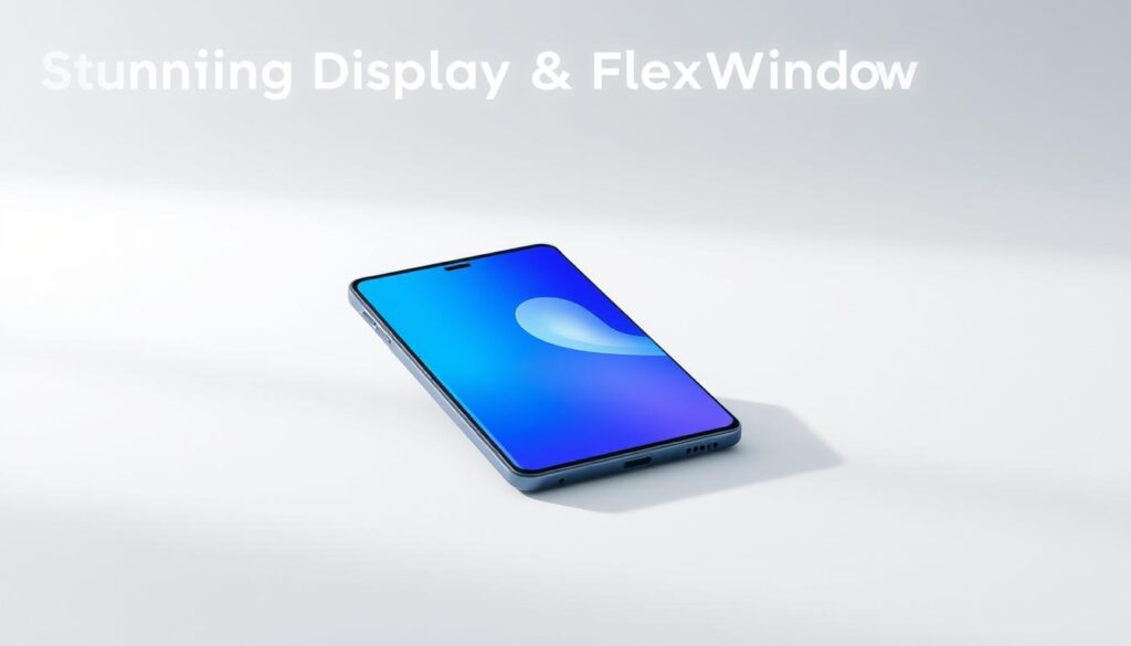 Samsung Galaxy FlexWindow display